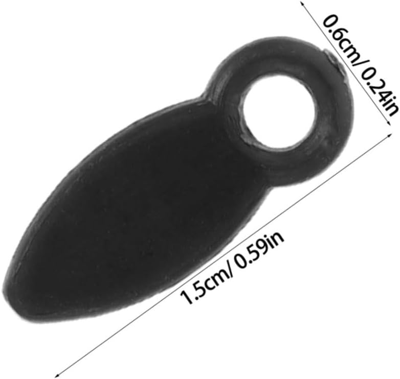 Luxshiny 100Pcs Black Picture Frame Backing Clips Photo Frame Hardware For Secure Artwork Display - Image 3